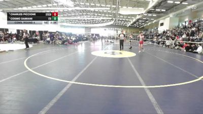 125 lbs Cons. Round 4 - Charles Piccione, Stevens Tech vs Cosmo Damiani, Ithaca
