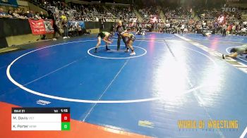 125 lbs Round Of 64 - Michael Davis, Victory WC vs Kozad Porter, Nebraska Elite