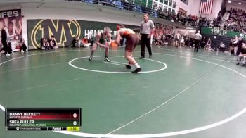 144 lbs Champ. Round 3 - Shea Fuller, Columbia (Columbia Station) vs Danny Beckett, Buckeye (Medina)