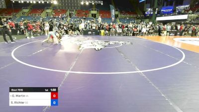 113 lbs Rnd Of 16 - Graydon Martin, VA vs Shea Richter, SD