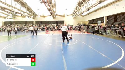 50-B2 lbs Rr Rnd 3 - Hunter Farina, Red Hawk vs Maverick Davis, Smyrna