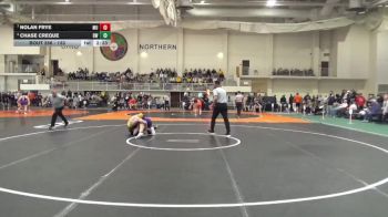 133 lbs Cons. Semi - Nolan Frye, Mount Union vs Chase Creque, Baldwin Wallace