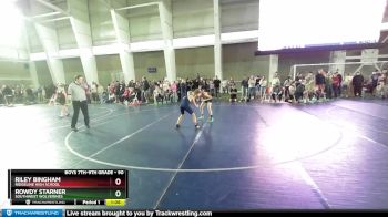 90 lbs Cons. Round 2 - Rowdy Starner, Southwest Wolverines vs Riley Bingham, Ridgeline High School