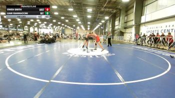 180 lbs Rr Rnd 3 - Owen Smith, Quest School Of Wrestling MS vs Liam Giannaccini, Mat Warriors Yellow