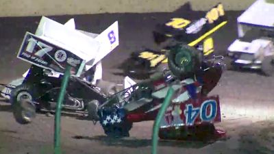 Crate Sprint Crash | Sprint Spooktacular at Marysville Raceway