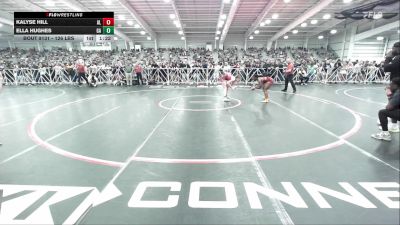 126 lbs Quarterfinal - Kalyse Hill, AL vs Ella Hughes, GA