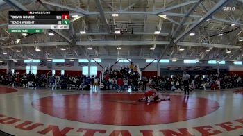 133 lbs Quarterfinal - Zach Wright, San Francisco State vs Devin Gomez, Western Colorado