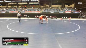 285 lbs Cons. Semi - 2 KC Buday, Providence vs 5 Joshua Isaac, Missouri Valley