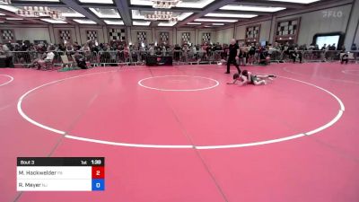 100 lbs Round Of 32 - Markel Hackwelder, Pa vs Robert Meyer, Nj