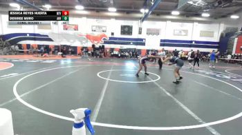 130 lbs Cons. Round 1 - Desiree Muro, Arroyo vs Jessica Reyes Huerta, Mountain View