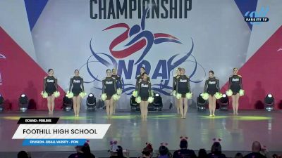 Foothill High School [2025 Small Varsity - Pom Prelims] 2025 NDA High School National Championship