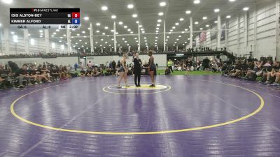 135 lbs Isis Alston-Bey, Georgia vs Kimber Alford, Alabama