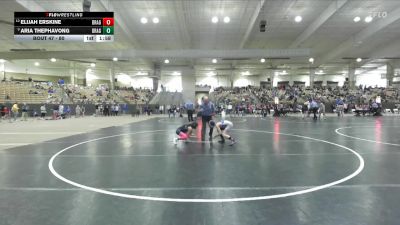 80 lbs Cons. Round 2 - Aria Thephavong, Blackman Wrestling Club vs Elijah Erskine, Grindhouse