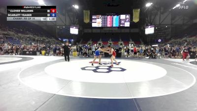 140 lbs Champ. Rd Of 16 - Clover Williams, OK vs Scarlett Yeager, KS