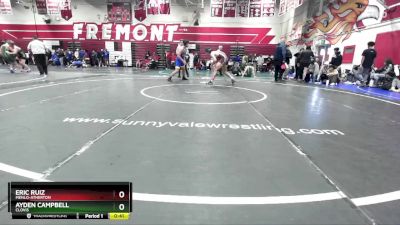 175 lbs Cons. Round 3 - Ayden Campbell, Clovis vs Eric Ruiz, Menlo-Atherton