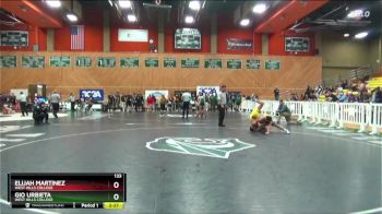 133 lbs Cons. Round 2 - Elijah Martinez, West Hills College vs Gio Urbieta, West Hills College