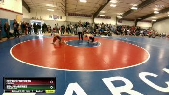 144A Cons. Semi - Beau Martinez, Torrington vs Peyton Forsberg, Chadron