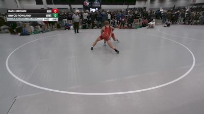 157 lbs Cons. Rd Of 16 - Bryce Rowland, Mat Demon Wrestling Club vs Kash Brown, North Dakota