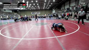 155 lbs Cons. Round 2 - Giovanna Dos Santos, College Park vs Emmerson Halverson, North Platte Girls