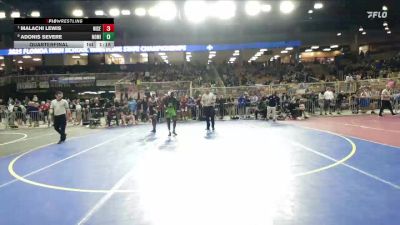 165 2A Quarterfinal - Malachi Lewis, Niceville vs ADONIS SEVERE, North Miami