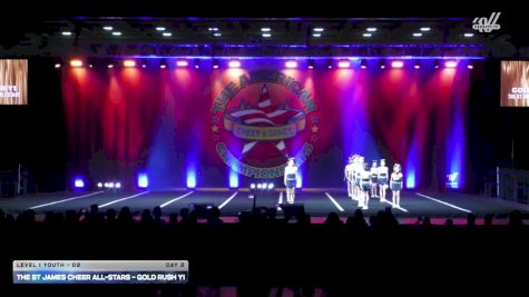 The St James Cheer All-Stars - Gold Rush Y1 [2026 L1 Youth - D2 Day 2] 2026 The American Masters Baltimore Nationals
