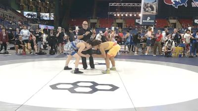 165 lbs Champ. Rd Of 64 - Myles Burroughs, Massachusetts vs Rocco Cassioppi, Illinois