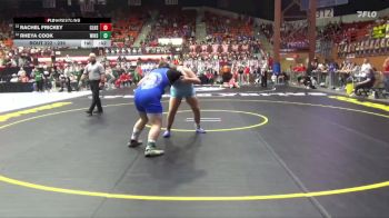 235 lbs Cons. Round 1 - Rheya Cook, Winfield HS vs Rachel Frickey, Clearwater HS