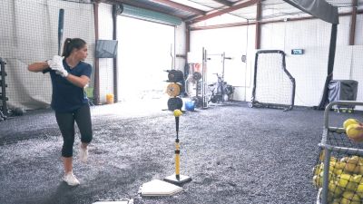 One-Legged Hitting Drill | Erika Piancastelli