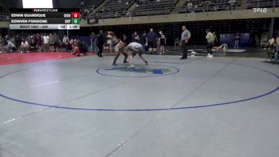 220 lbs 7th Place - Edwin Guandique, Oxon Hill vs Doniven Forgione, Shippensburg