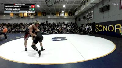 165 lbs Semifinal - Joseph Antonio, St. John Bosco vs Christian Carchi, Simi Valley