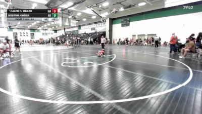 50 lbs Cons. Semi - Caleb D. Miller, Immortal Athletics WC vs Boston Kinder, NIXA