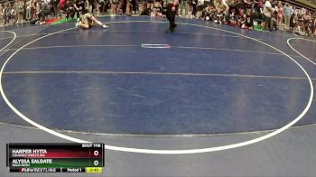 110 lbs Quarterfinal - Harper Hyita, Cougars Wrestling vs Alyssa Saldate, Gold Rush