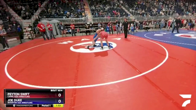 157 lbs Quarterfinal - Peyton Swift, Camel Kids Wrestling vs Joe Duke ...