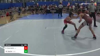 83 lbs Rr Rnd 2 - Rocco Czarnecki, The Wrestling Factory Of Cleveland vs Mason Saylor, Lowell Wrestling