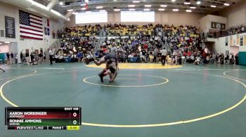 120 lbs Cons. Round 4 - Ronnie Ammons, NORTON vs Aaron Workinger, NORTHWEST