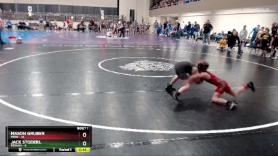 70 lbs Semis (4 Team) - Mason Gruber, Pierz vs Jack Stoderl, Perham