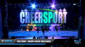 HCA Gems - Major League Brilliance [2021 L4.2 Senior - D2 Day 2] 2021 CHEERSPORT National Cheerleading Championship