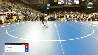 135 lbs Cons 64 #2 - Miriam Hopson, MI vs Luisyana Ortiz, PA