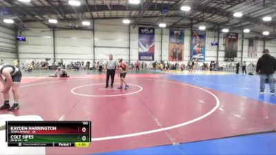 130 lbs Rd# 4- 2:00pm Friday Final Pool - Kayden Harrington, Terps XPress vs Colt Sipes, PA Blue