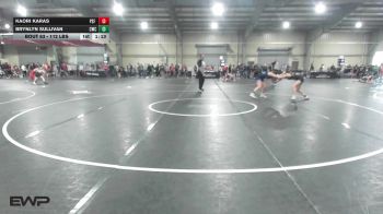 112 lbs Round Of 32 - Kaori Karas, PSF Wrestling vs Brynlyn Sullivan, Cowboy Wrestling Club