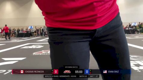 Cassius Reznicek vs Evan Diaz 2025 ADCC Niagara Open