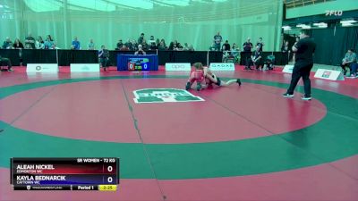 72 kg Round 5 - Aleah Nickel, Edmonton WC vs Kayla Bednarcik, Cattown WC