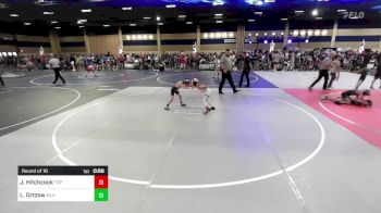 46 lbs Round Of 16 - Jameson Hitchcock, Top Notch WC vs Levi Ortzow, Wlv Jr Wrestling