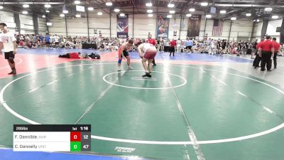 285 lbs Rr Rnd 1 - Fisher Dannible, Journeymen Wrestling Blue vs Cole Donnelly, Upstate Uprising