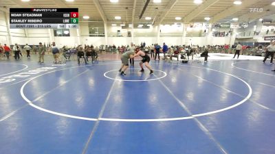 260 lbs Round Of 16 - Noah Steadman, Keene vs Stanley Ribeiro, Lowell