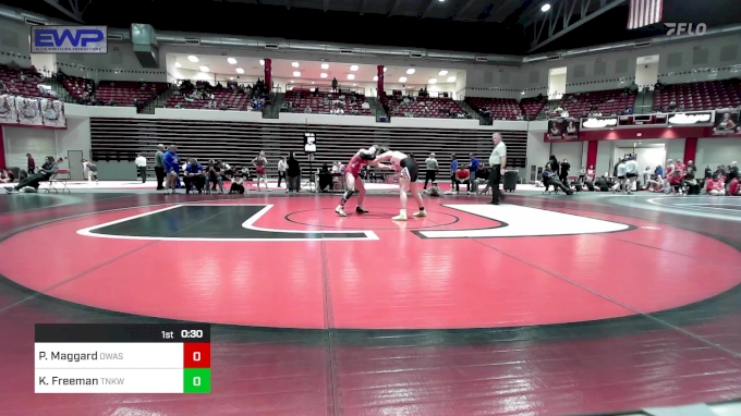 140 lbs Consolation - Payton Maggard, Owasso Girls HS vs Kylie Freeman, Tonkawa High School Girls