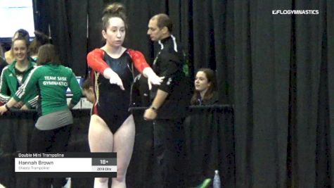 Hannah Brown - Double Mini Trampoline, Shasta Trampoline - 2019 Elite Canada T and G