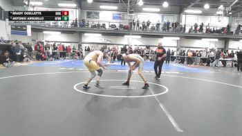 157 lbs Semifinal - Brady Ouellette, Noble vs Antonio Arguello, Newtown
