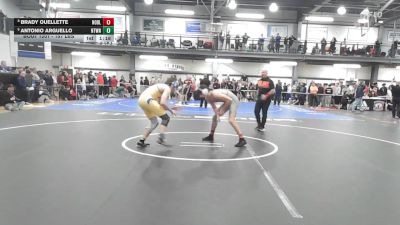 157 lbs Semifinal - Brady Ouellette, Noble vs Antonio Arguello, Newtown