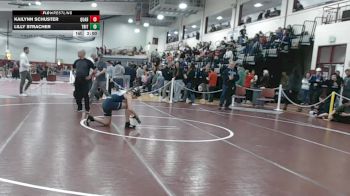 138 lbs Semifinal - Kailynn Schuster, Quabbin vs Lilly Stracher, Triton